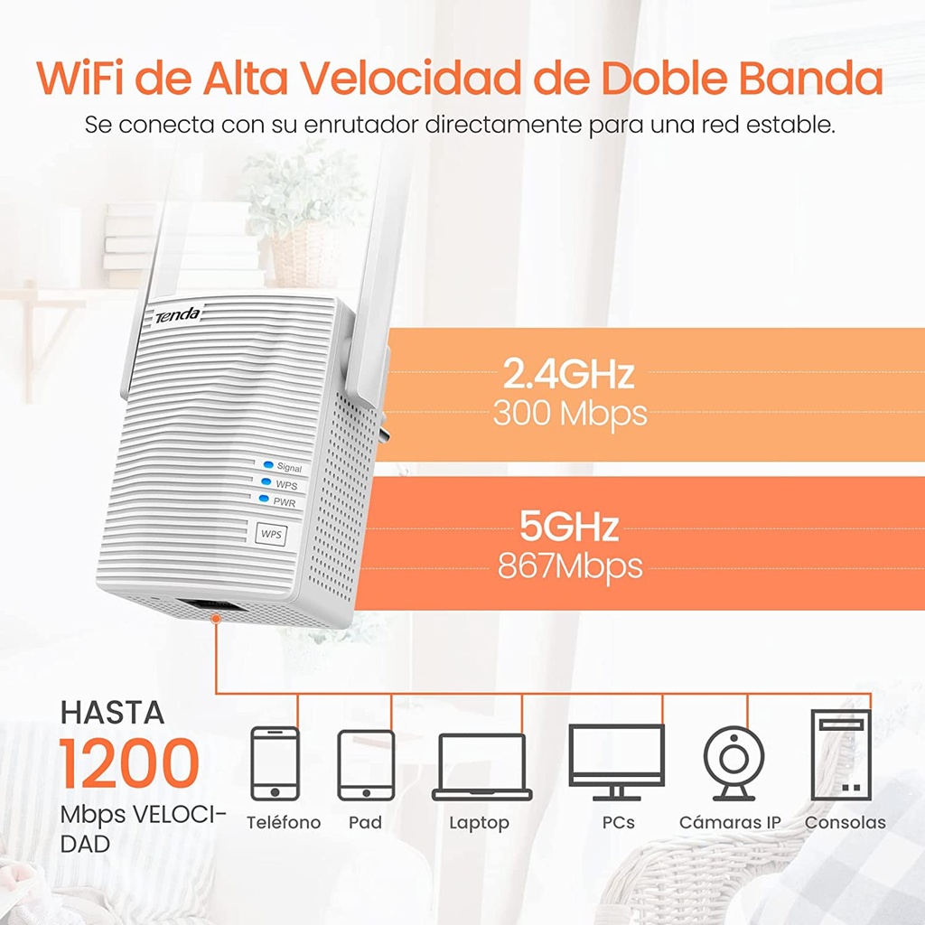 Repetidor doble banda AC1200 Tenda. Mod. A18-17080.jpg
