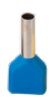Puntera doble aislada 2x2.5mm2 azul. Mod. 2040178-13407.jpg