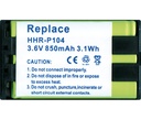 Batería para teléfono Panasonic HHR-P104 3,6V/850mAh NI-MH-6617.jpg