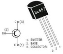 Transistor de Unión Bipolar Único, PNP, 45 V, 150 MHz, 625 mW, 100 mA, 200 hFE. Mod. BC557B-7611.jpg