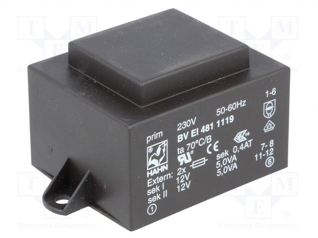Transformador encapsulado 10VA E: 230V - S: 12-12V. Mod. BVEI4811119-14072.jpg
