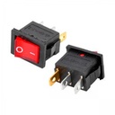 Interruptor unipolar 6A./250V. Negro y botón rojo luminoso. Mod. 0990-L-1158.jpg