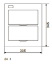 Caja de distribución 24 módulos empotrar Sassin. Mod. D506WW24-12433.jpg