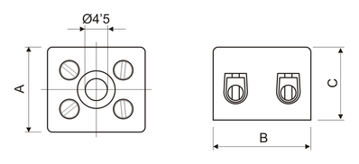 Regleta conexión cerámica 2 polos 2.5mm2. Mod. 10.735/2-16094.jpg