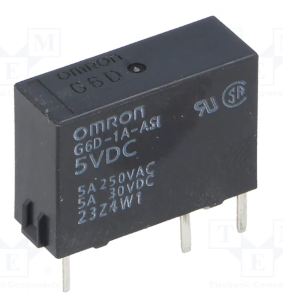 Relé electromagnético SPST-NO 5VCC 5A/250VAC Omron. Mod. G6D-1A-ASI 5VDC-16735.jpg