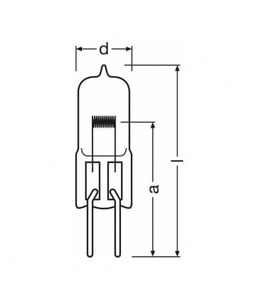 Lámpara halógena OSRAM 24V 250W bipin. Mod. GY63524V250-2818.jpg