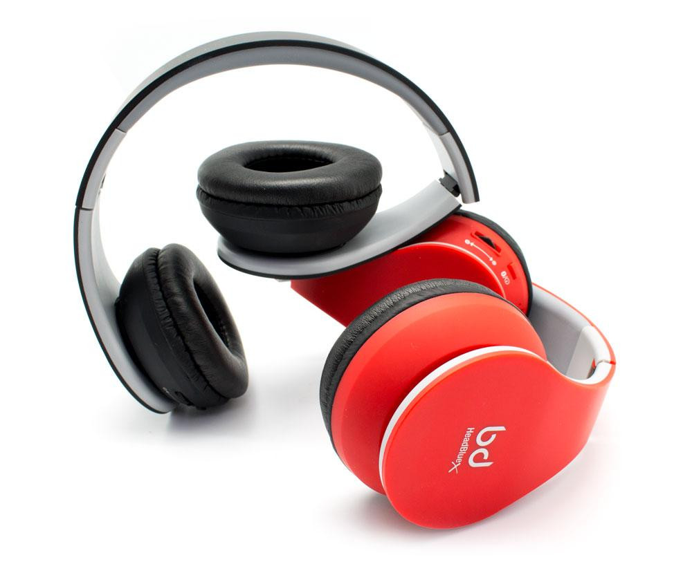 Auricular Bluetooth 4.0 Rojo Biwond. Mod. HeadBluexR-9120.jpg