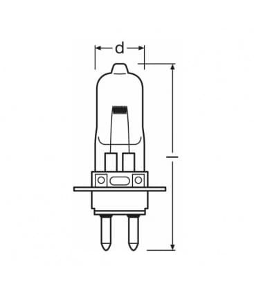 Lámpara halógena OSRAM 6V 20W. Mod. HLX64251-2813.jpg