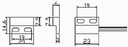 Interruptor magnético relé reed 10W 23x14.6mm IP68. Mod. KMS-23-15908.jpg