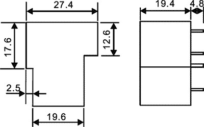 Relé electromagnético SPDT 12VCC 30A Serie L90. Mod. L90-12W-9828.jpg