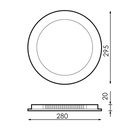 Downlight empotrar circular niquel 25W CCT. Mod. LM5523-16395.jpg