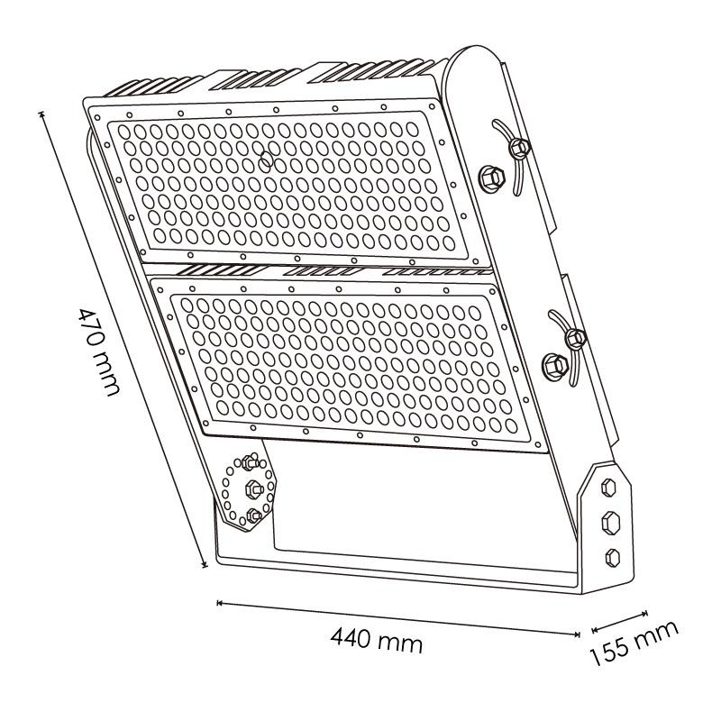 Foco Modular Led Stadium 500W 60º. Mod. LM6212-16761.jpg