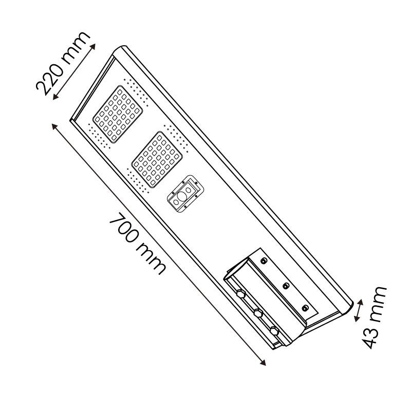 Farola Solar Led Light Pro Para Alumbrado Público 100W 6000k. Mod. LM6530-16587.jpg