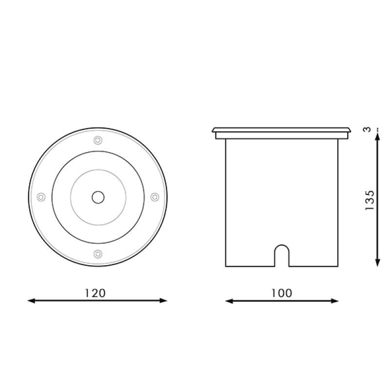 Foco Empotrable Gubbet Para Suelo Ip67 Circular Con Casquillo Gu10. Mod. LM7303-16162.jpg