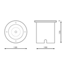 Foco Empotrable Gubbet Para Suelo Ip67 Circular Con Casquillo Gu10. Mod. LM7303-16162.jpg