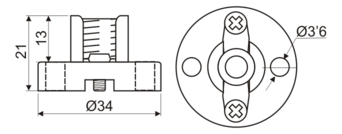 Portalámpara a rosca baquelita E-10 Negro Electro DH. Conexión a tornillo Mod. 12.060-1486.jpg