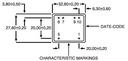 Transformador cerrado 2.3VA 230VCA 2X12V 2X96mA PCB. Mod. 44165-15947.jpg