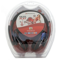 Auriculares c/ microfono Phoenix talk and play tipo gaming negro y rojo. Mod. PHTALKANDPLAY-8381.jpg