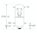 Lámpara Bombilla bayoneta PR12 24V 2W. Mod. PR1224V2-2830.jpg