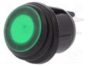 Interruptor 2 posiciones OFF-ON 20A 12VDC verde IP65. Mod. R13-244B8-02-BBG-15636.jpg