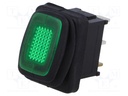 Interruptor rocker 2 Posiciones OFF-ON 16A/12VDC VERDE IP65 LED 12VDC. Mod. R13-66B8-02-BBG-13265.jpg