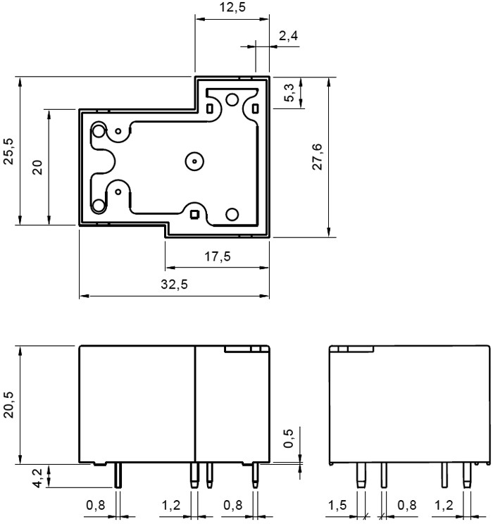 Relé electromagnético SPST-NO 5VCC 30A. Mod. R30N-1021-85-1005-12259.jpg