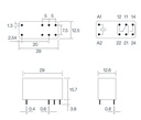 Mini-Relé de bajo perfil 12Vcc  2Cto. 8A. Mod. 41.52.9.012.0010-773.jpg