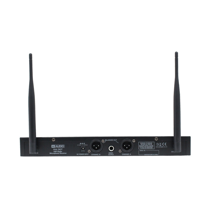 Sistema de micrófono inalámbrico 2x micro mano UHF. Mod. RM 30T-8628.jpg