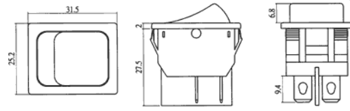 Interruptor rocker 2 Posiciones OFF-ON 10A/250VAC verde 50mΩ. Mod. R13-117B-01-BG-2D-N-2-16435.jpg