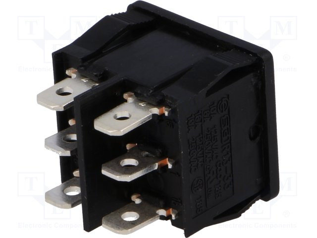 Interruptor ROCKER DP3T 3 Posiciones ON-OFF-ON 6A/250VAC negro. Mod. RS1333DBB7-10293.jpg