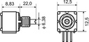 Potenciómetro axiales monovuelta 1kΩ 1W ±10% 6,35mm THT. Mod. 14910F0GJSX10102KA-14967.jpg