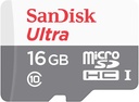 Tarjeta memoria micro SD 16GB SANDISK CLASE 10 SDHC + ADAPTADOR. Mod. SDSQUNS-016G-GN3MA-13726.jpg