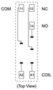 Base zócalo relé 5 pin carril DIN. Mod. 14FF-1Z-C2-13608.jpg