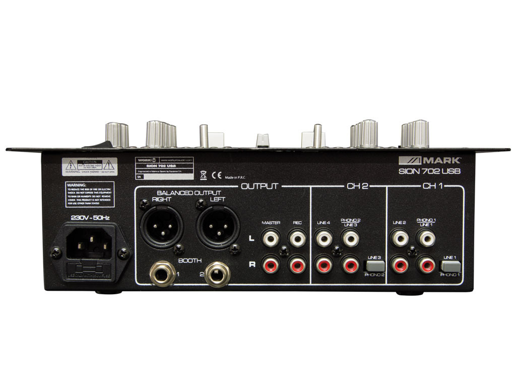 Mezclador DJ con 2 reproductores. 2 canales. Mark. Mod. SION 702 USB-16143.jpg