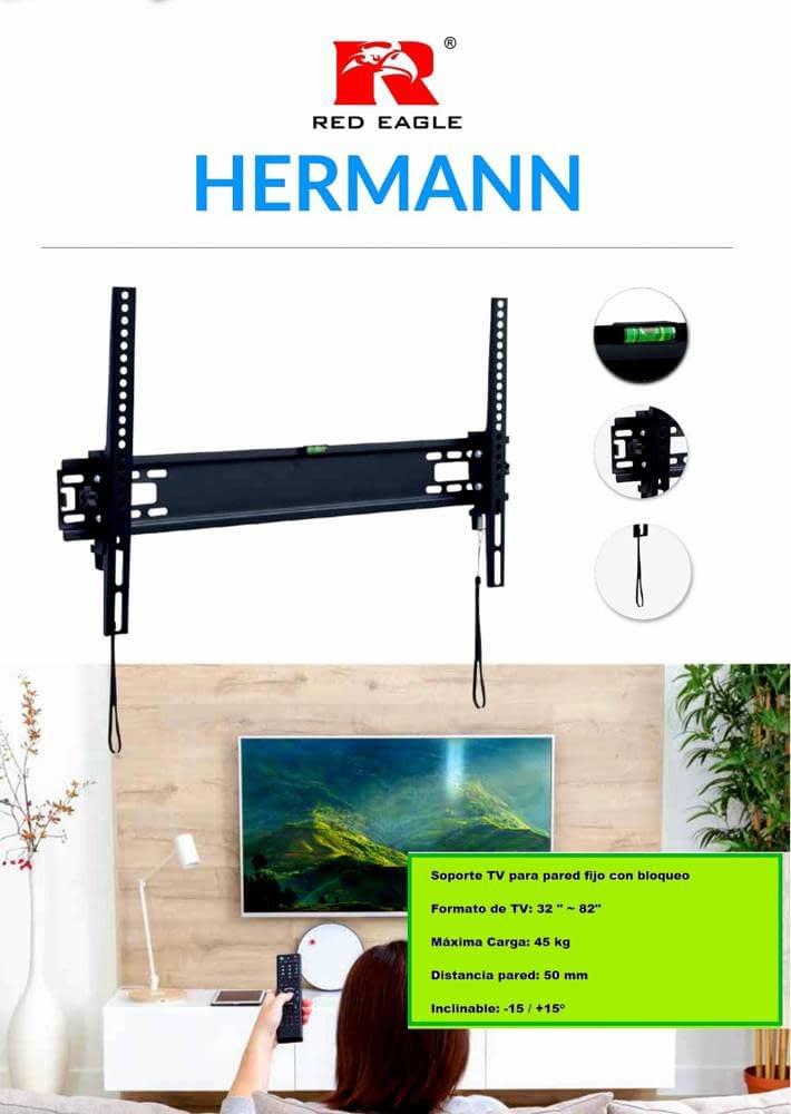 Soporte de pared TV  LCD / LED de 32" a 82" HERMANN. Mod. SP82-14426.jpg