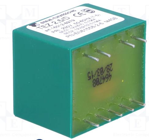 Transformador cerrado 2.5VA 230VCA 2X12V 2X104.1mA PCB. Mod. TEZ2.5/D230/12-12V-15949.jpg