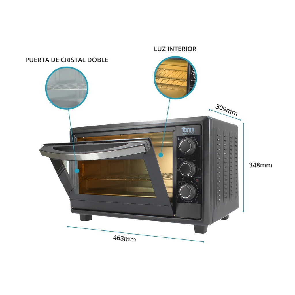 Horno convección de sobremesa 23 L. Mod. TMPHO023-14327.jpg