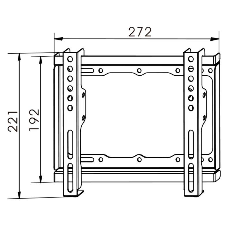 Soporte de pared TV LED/LCD fijo de 17″ a 42″ TM ELECTRON. Mod. TMSLC109S-8322.jpg