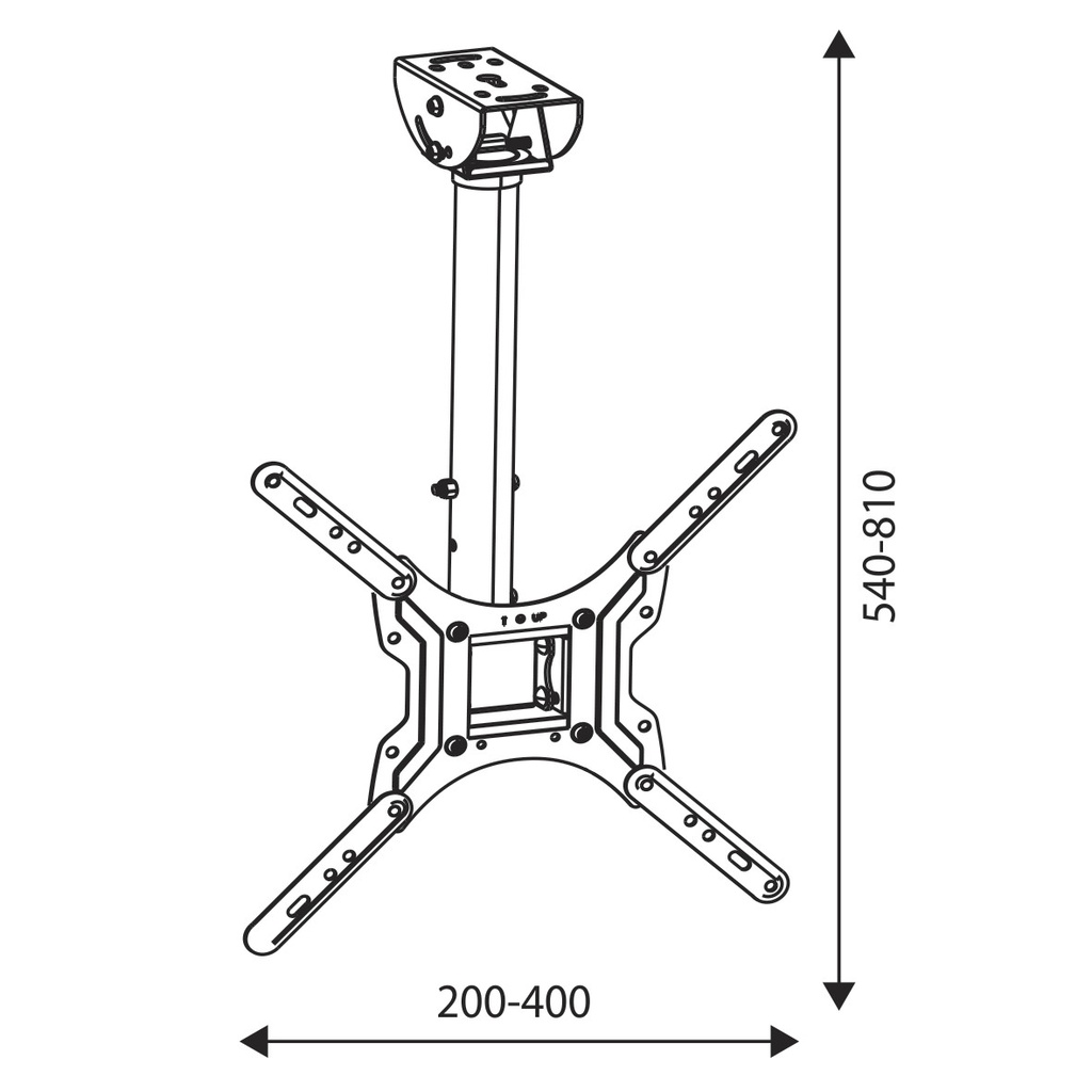 Soporte de techo TV 26" a 55" TM. CR0369-11629.jpg