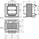 Transformador red 8VA 230VCA 2X6V 2X0,65A IP00. Mod. TS8/022-15158.jpg