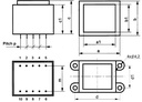 Transformador cerrado 2VA 230VCA 9V 0,22A PCB IP00. Mod. TSZZ2/005MP-12844.jpg