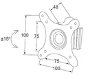 Soporte TV de pared fjo 13 a 27". Mod. 	500055000-3794.jpg