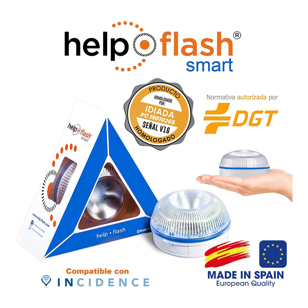 Help Flash Smart Luz de Emergencia V16 con Base Imantada Homologada DGT-14689.jpg