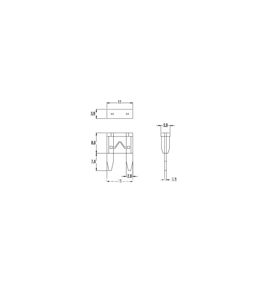 Blíster de 10 mini fusible para coche de 2 a 30 A. Mod. XB-500-2063.jpg