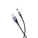 CABLE MAGNÉTICO LIGHTNING ALUMINIO 1M 2A LED XO. Mod. XONB125LG-13980.jpg