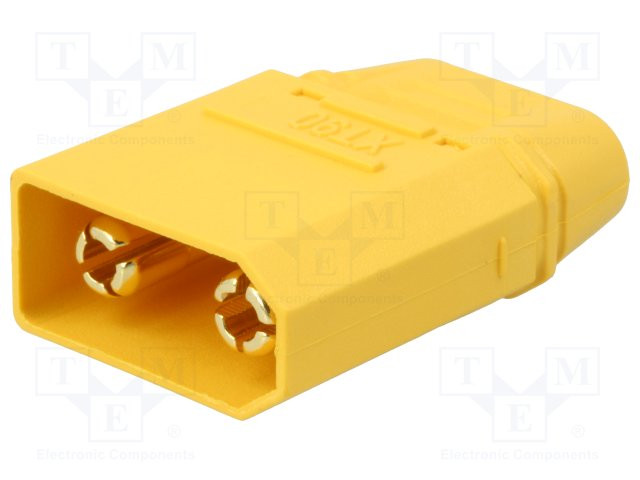 Conector macho aéreo de alimentación DC XT90 2 pin. Mod. XT90H-M-11488.jpg