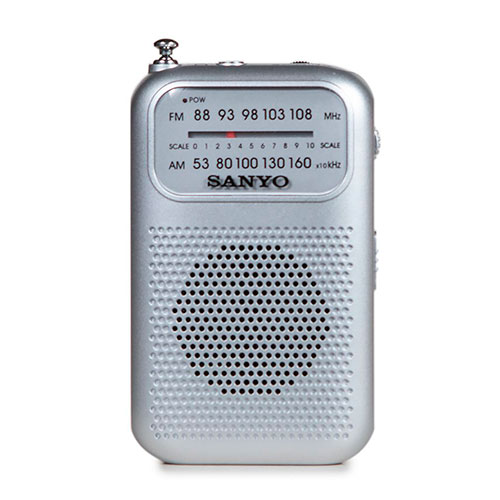 Radio portátil de bolsillo Sanyo. Mod. KS112