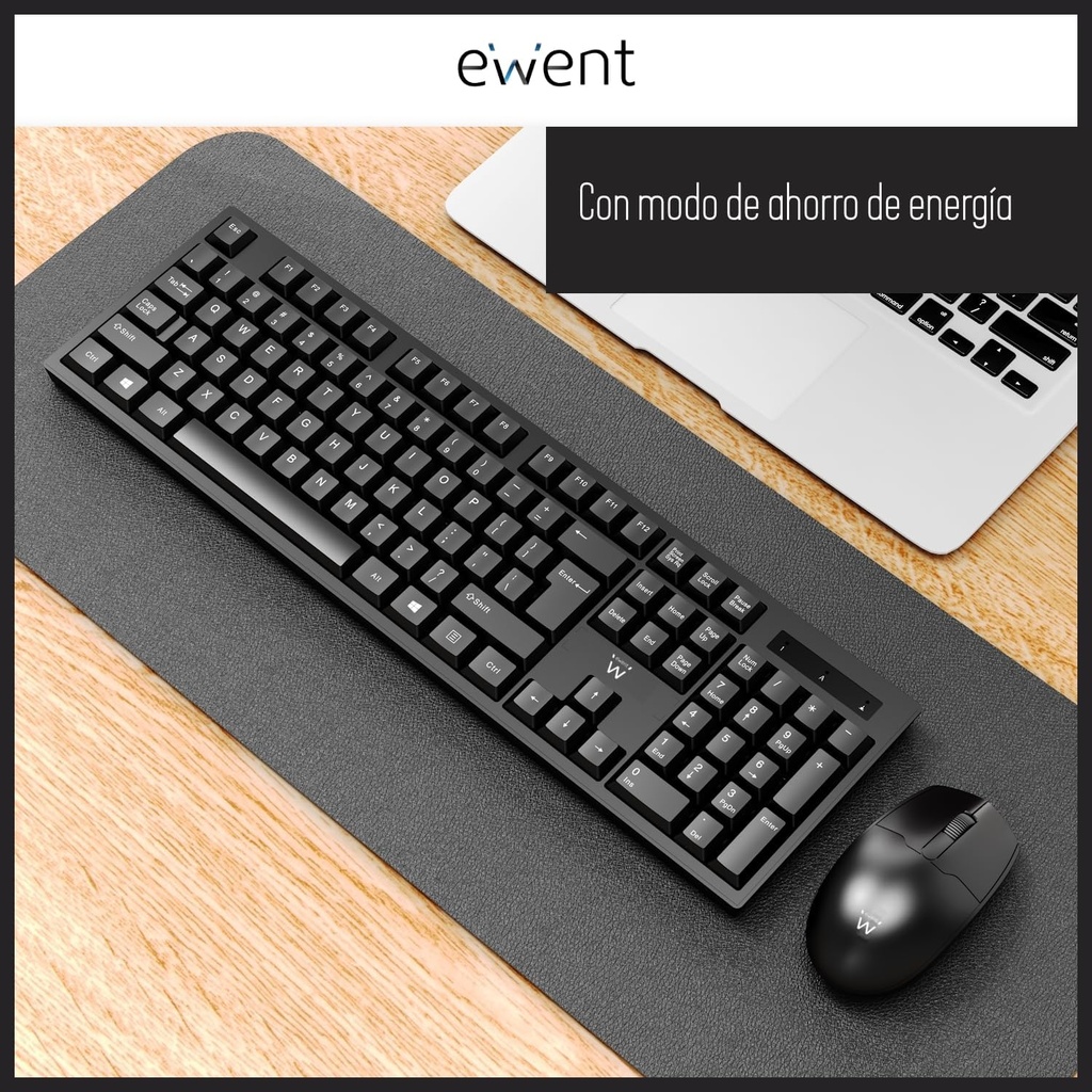 Combo teclado y ratón inalámbrico Ewent. Mod. EW3281