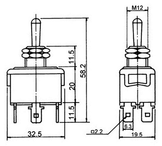 Interruptor 2 patillas 2 posiciones  ON-OFF 250Vca 10A SPST. Modl. 2470-4753.jpg