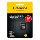 Tarjeta de memoria micro SD de 32 GB UHS-I CL10 Intenso. Mod. 3423480